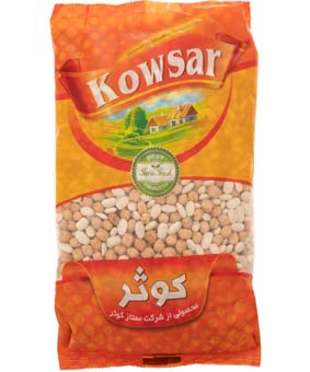 مخلوط نخود و لوبیا کوثر 900گرمی
